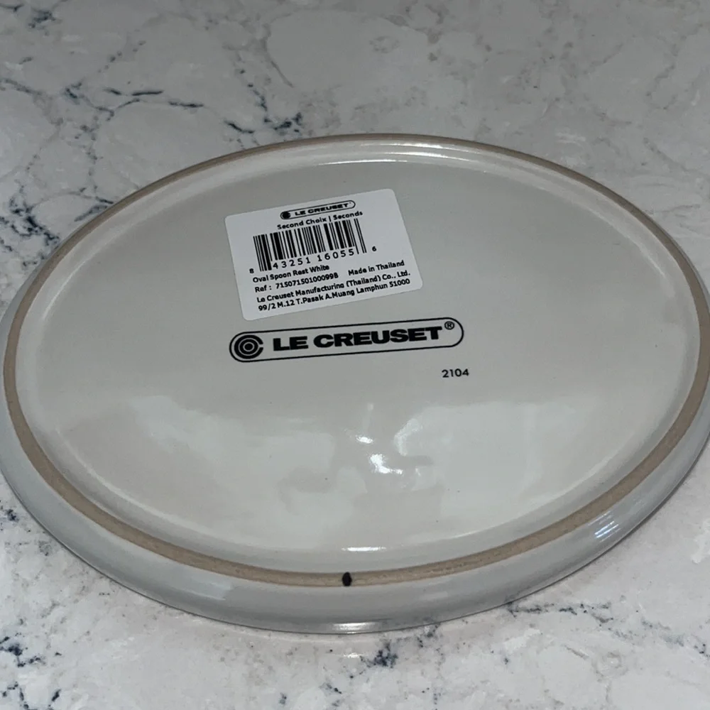Le Creuset spoon rest in white NWT - Picture 3 of 4